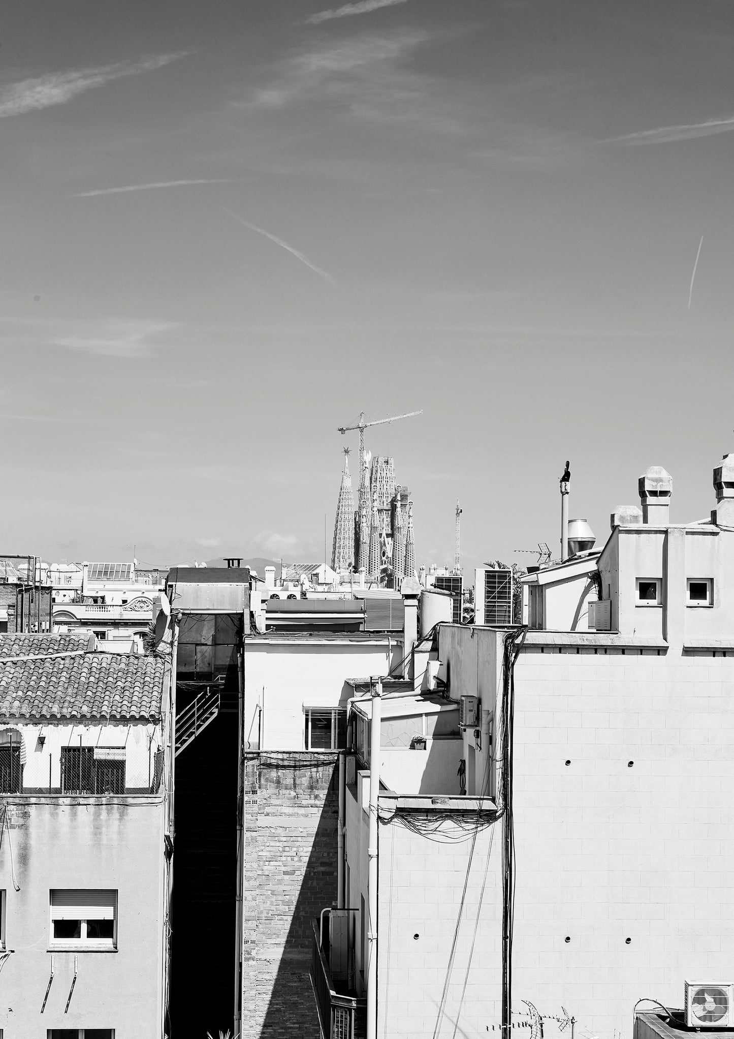 Barcelona skyline - Ibiza Series